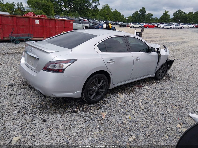 Vin: 1n4aa5ap0cc865635, lot: 45934805, nissan maxima 3.5 sv 20124