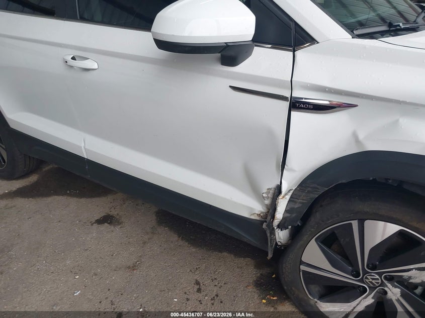 2024 Volkswagen Taos 1.5T Se VIN: 3VVUX7B20RM112071 Lot: 45436707
