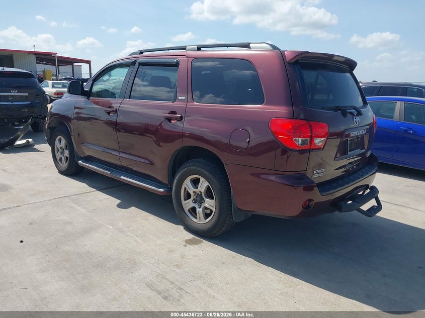 TOYOTA SEQUOIA 2008 VIN 5TDBY64A98S023325