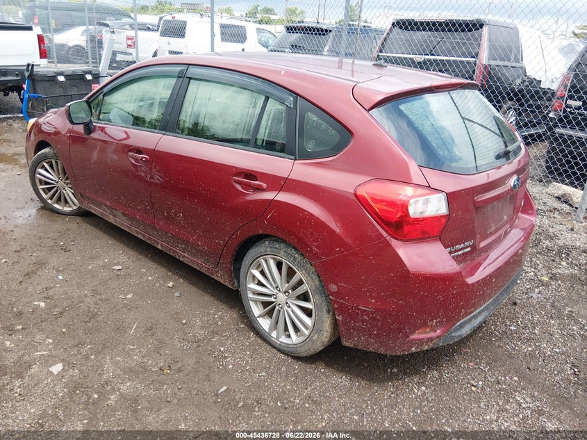 Vin: jf1gpad68eh320051, lot: 45934828, subaru impreza 2.0i premium 20143