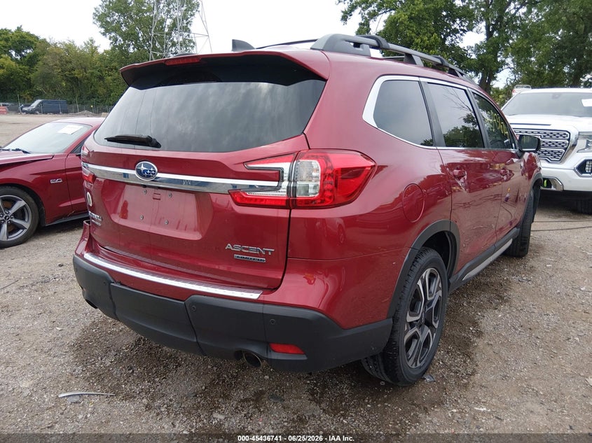 Vin: 4s4wmard5p3462990, lot: 45934841, subaru ascent limited 8-passenger 20234