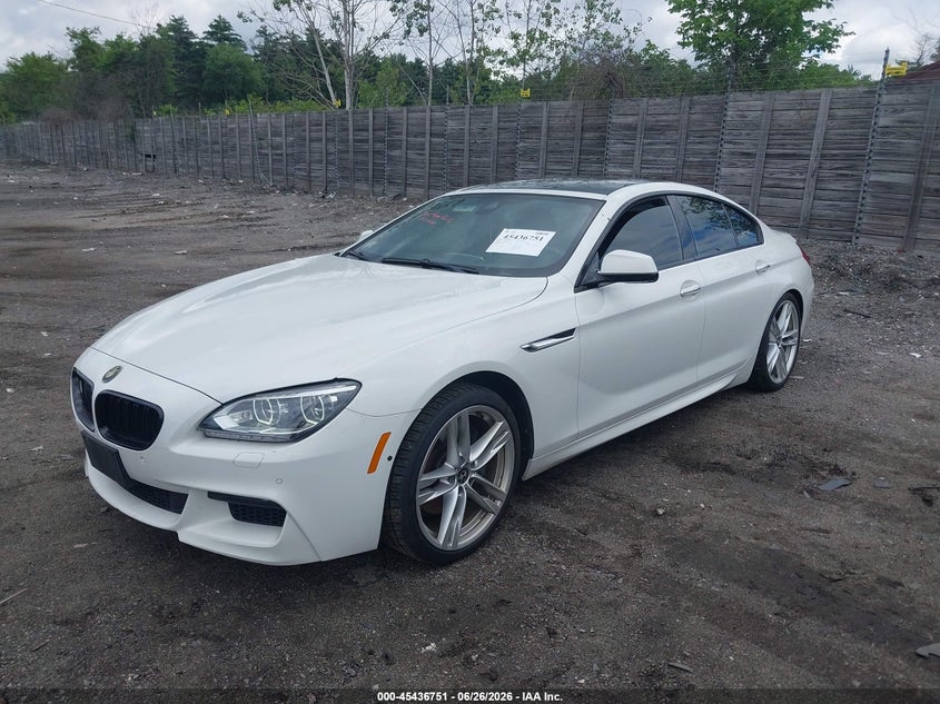 Vin: wba6b4c52ed371564, lot: 45934851, bmw 650i gran coupe xdrive 20142