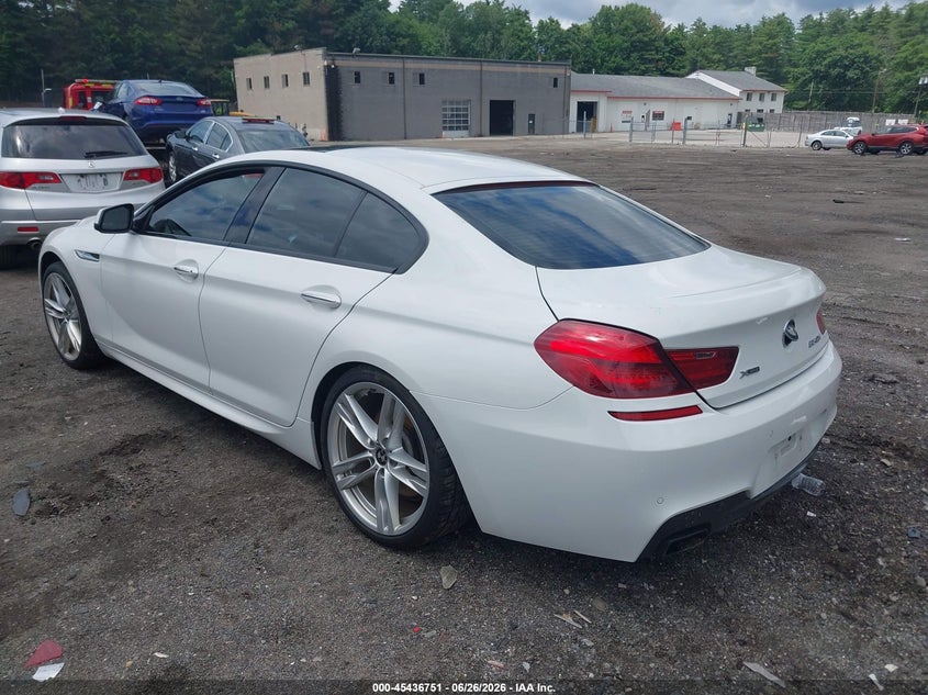 Vin: wba6b4c52ed371564, lot: 45934851, bmw 650i gran coupe xdrive 20143