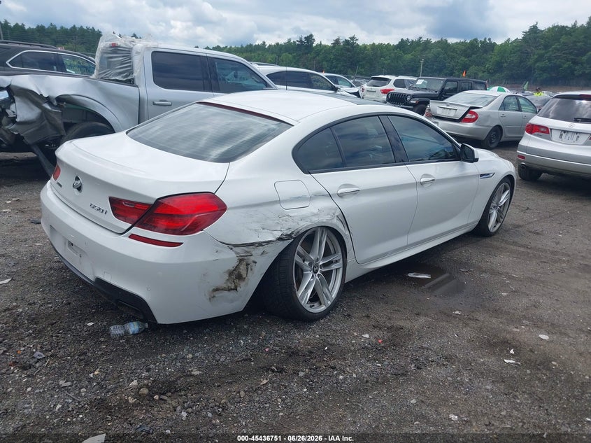 Vin: wba6b4c52ed371564, lot: 45934851, bmw 650i gran coupe xdrive 20144
