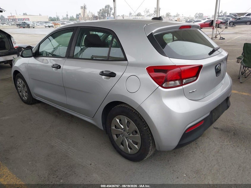 Vin: 3kpa25ab8je059883, lot: 45934867, kia rio lx 20183