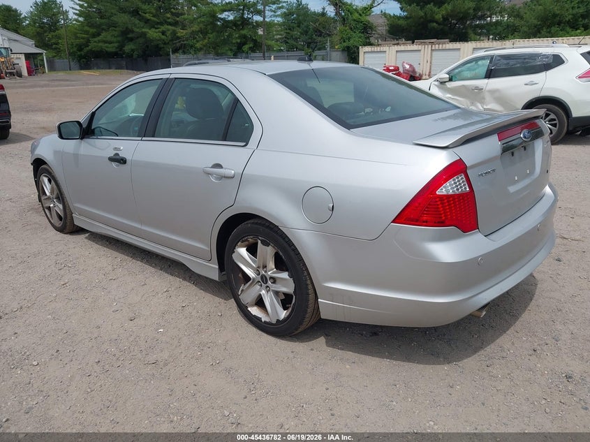 Vin: 3fahp0kc1br132196, lot: 45934883, ford fusion sport 20113
