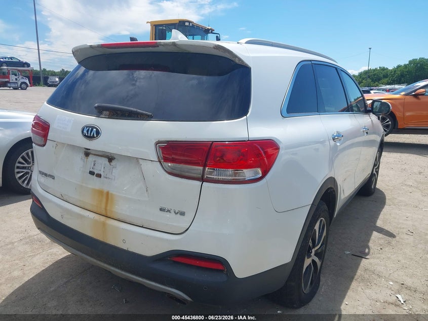 Vin: 5xyphda59gg142988, lot: 45934900, kia sorento 3.3l ex 20164