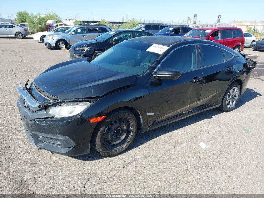 2016 Honda Civic Lx 2HGFC2F55GH570034 photo 1