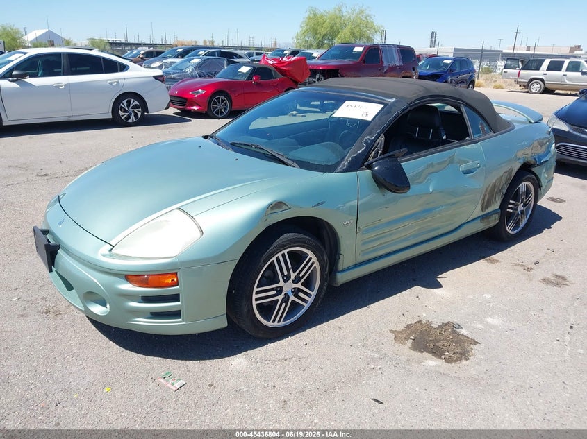 2003 MITSUBISHI ECLIPSE SPYDER auction photo 2