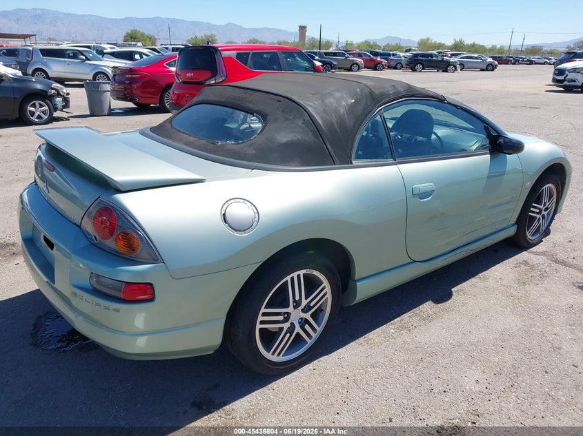 2003 MITSUBISHI ECLIPSE SPYDER auction photo 4