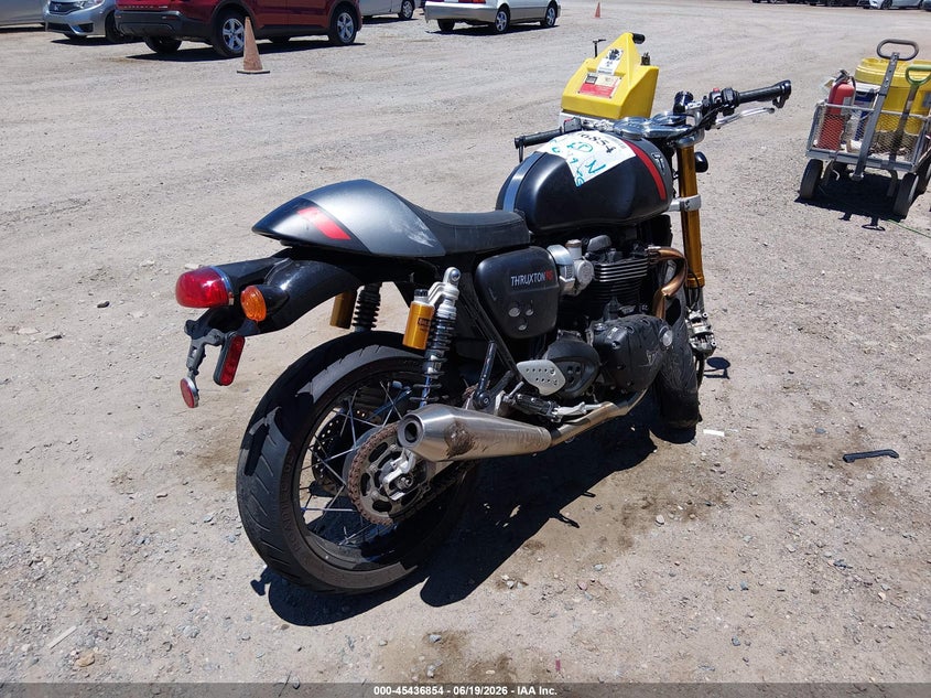 2020 TRIUMPH MOTORCYCLE THRUXTON auction photo 4