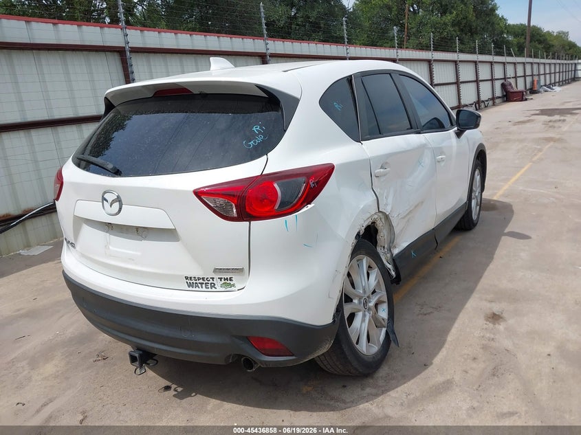 Vin: jm3ke2de5d0138643, lot: 45934958, mazda cx-5 grand touring 20134