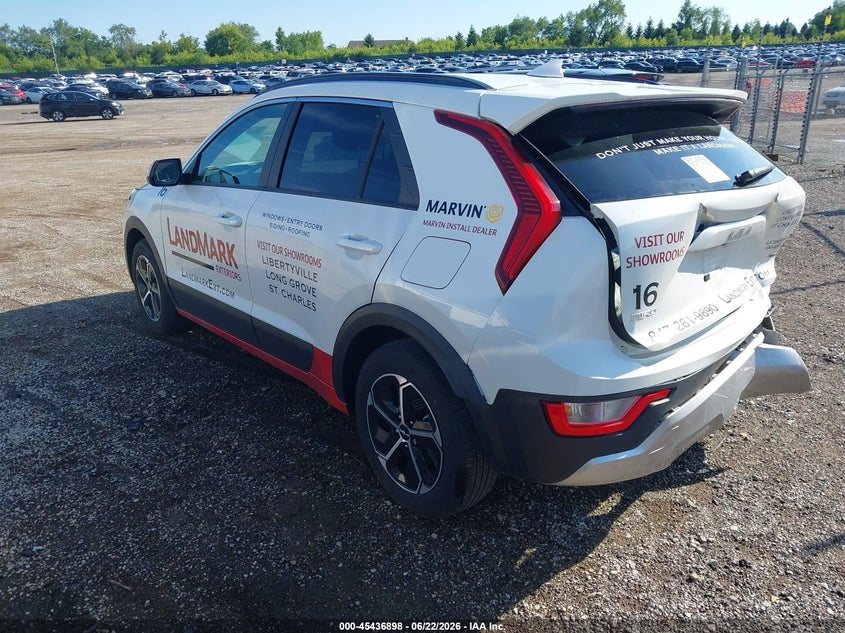 Vin: kndcp3le1s5225731, lot: 45934998, kia niro lx 20253