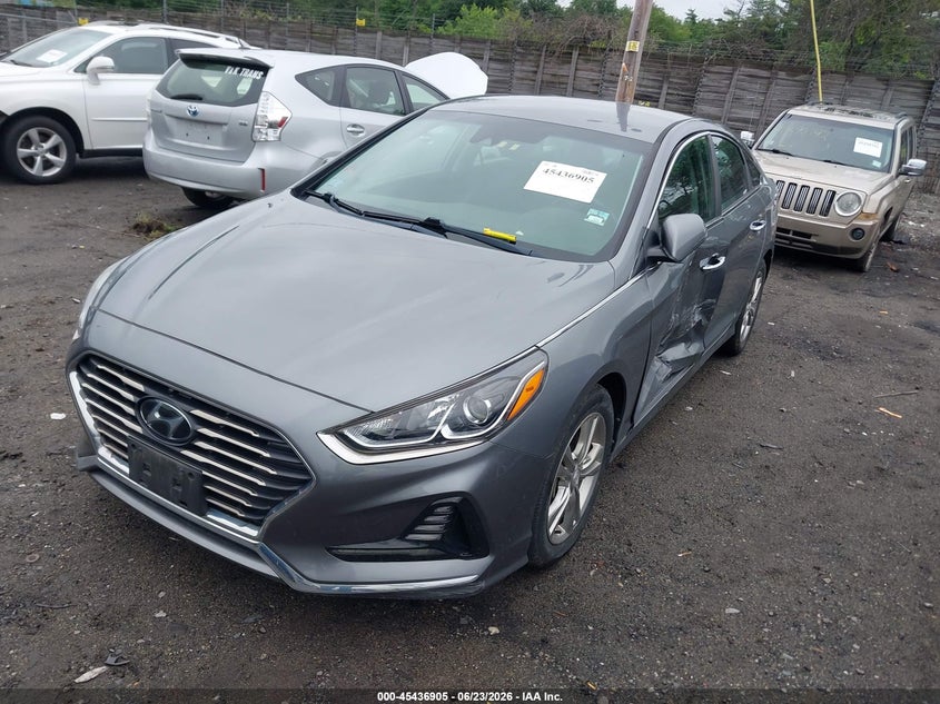 2018 Hyundai Sonata Sel 5NPE34AF0JH673320 photo 1
