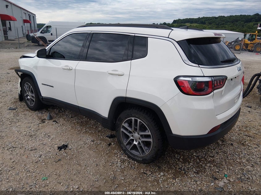 Vin: 3c4njcbb1lt231306, lot: 45935013, jeep compass sun and safety fwd 20203