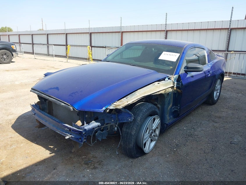 2013 FORD MUSTANG COUPE 3.7L V-6 DOHC, VVT, 305HP
