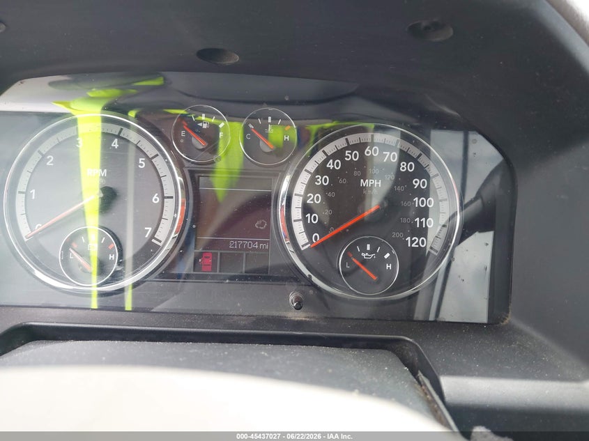 2010 DODGE RAM 1500 auction photo 7