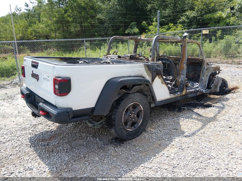 Vin: 1c6jjtbg6ml606427, lot: 45935143, jeep gladiator rubicon 4x4 20214