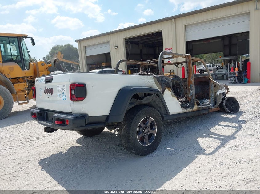 Vin: 1c6jjtbg6ml606427, lot: 45935143, jeep gladiator rubicon 4x4 20214