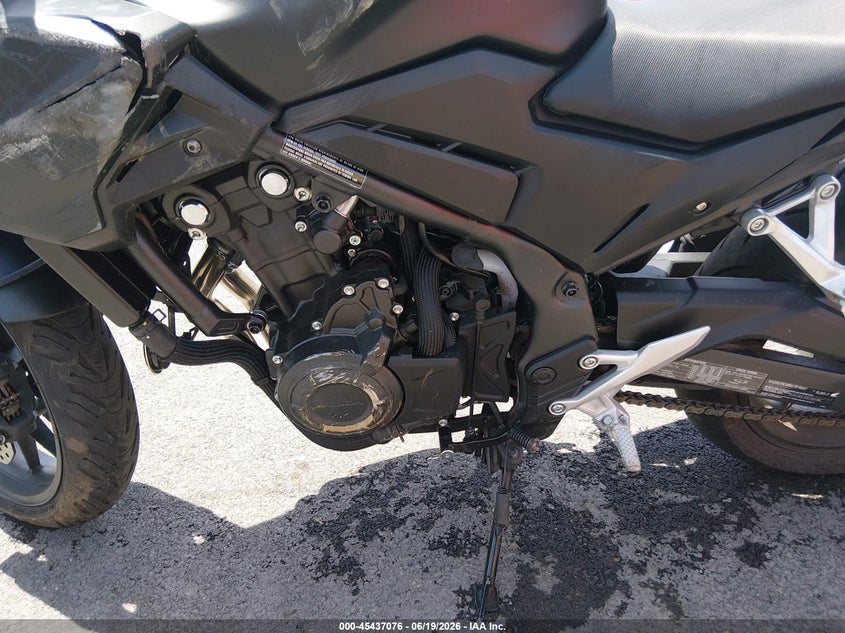 2025 Honda Cb500 F VIN: MLHPC7150S5101082 Lot: 45437076