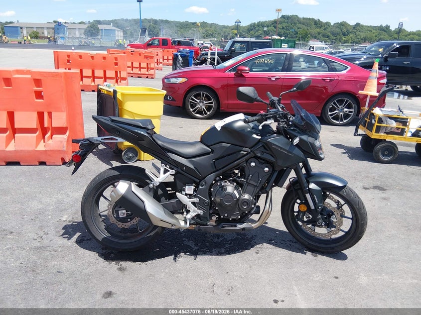 2025 Honda Cb500 F VIN: MLHPC7150S5101082 Lot: 45437076
