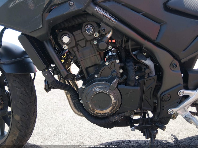 2025 Honda Cb500 F VIN: MLHPC7150S5101082 Lot: 45437076