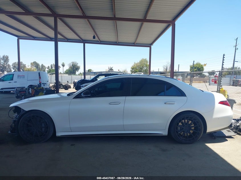 2022 Mercedes-Benz S 580 4Matic VIN: W1K6G7GB9NA106508 Lot: 45437087