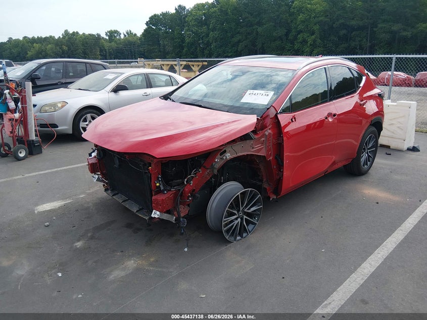 Vin: 2t2gdcaz8sc022558, lot: 45935238, lexus nx 250 premium 20252
