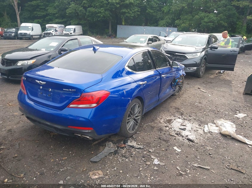 Vin: kmtg34laxku025731, lot: 45935258, genesis g70 2.0t advanced 20194