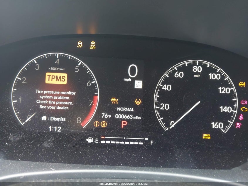 2026 HONDA CIVIC auction photo 7