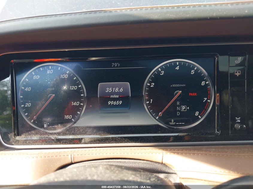 2015 Mercedes-Benz S 550 4Matic VIN: WDDUG8FB6FA165564 Lot: 45437359