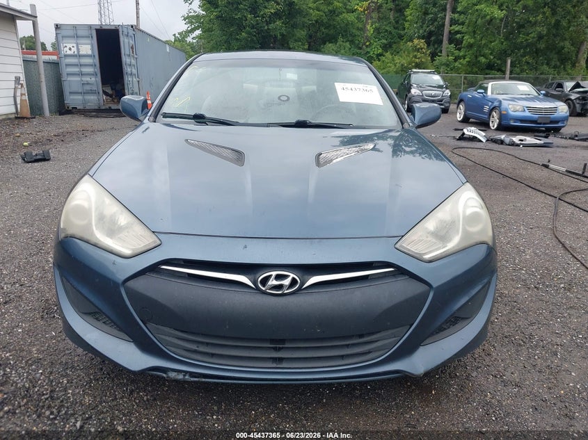 2013 Hyundai Genesis 2.0T Premium VIN: KMHHT6KD1DU095370 Lot: 45437365