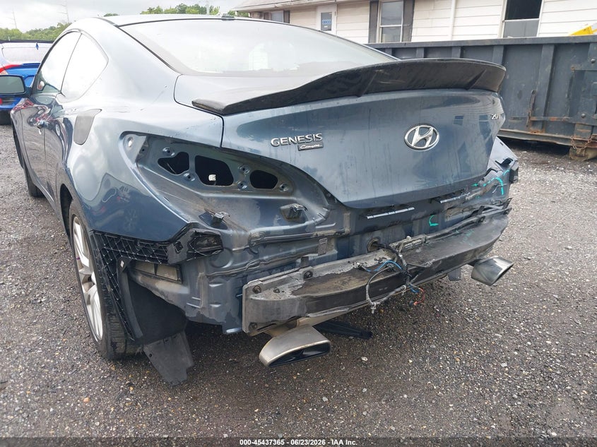 2013 Hyundai Genesis 2.0T Premium VIN: KMHHT6KD1DU095370 Lot: 45437365
