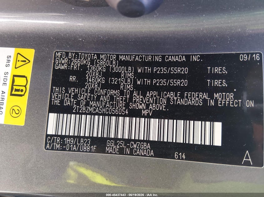 2017 LEXUS RX 350 — Photo 9