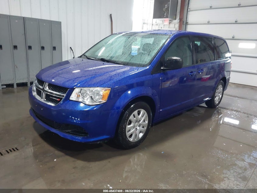 Vin: 2c4rdgbg7jr262376, lot: 45935588, dodge grand caravan se 20182