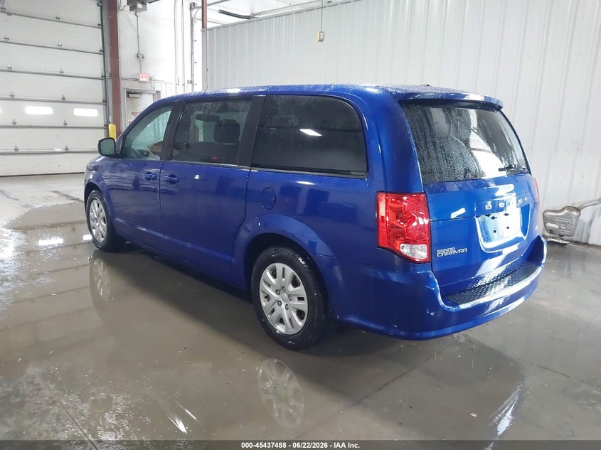 Vin: 2c4rdgbg7jr262376, lot: 45935588, dodge grand caravan se 20183