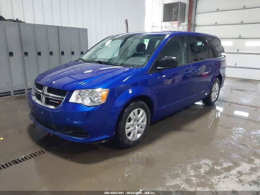 Vin: 2c4rdgbg6jr238909, lot: 45935591, dodge grand caravan se 20182