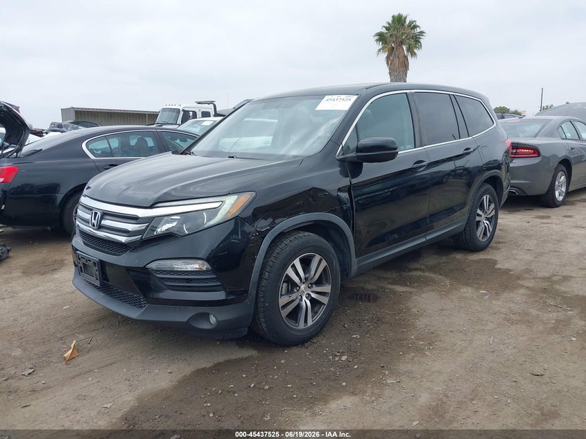 Vin: 5fnyf5h53jb023970, lot: 45935626, honda pilot ex-l 20182