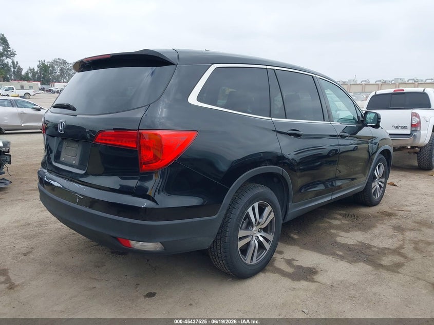Vin: 5fnyf5h53jb023970, lot: 45935626, honda pilot ex-l 20184