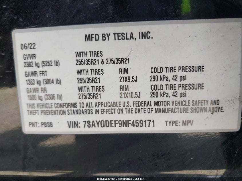 TESLA MODEL Y - zdjęcie 9