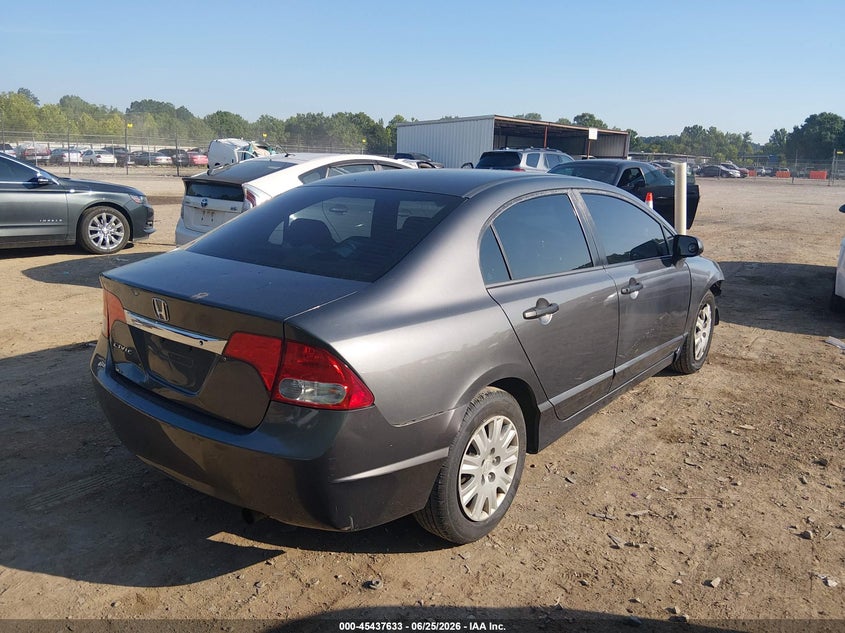 2011 HONDA CIVIC SEDAN 1.8L I-4 VVT, 140HP
