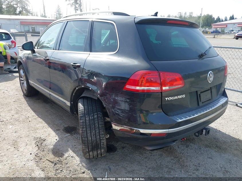 Vin: wvgef9bp5gd006006, lot: 45935785, volkswagen touareg vr6 sport 20163