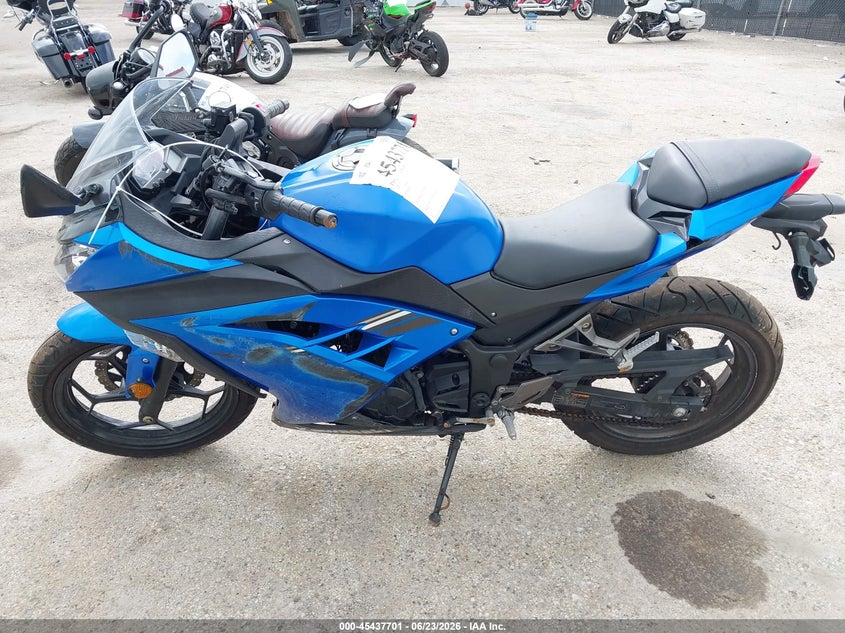 2017 Kawasaki Ex300 B VIN: JKAEX8B18HDA33819 Lot: 45437701