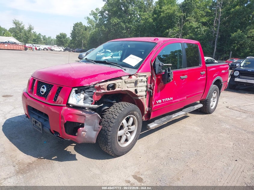 Vin: 1n6aa0ec9an318267, lot: 45935872, nissan titan pro-4x 20102