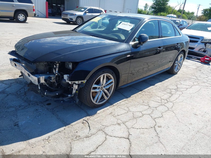 Vin: waueaaf44pn017106, lot: 45935885, audi a4 premium plus 45 tfsi s line quattro s tronic 20232
