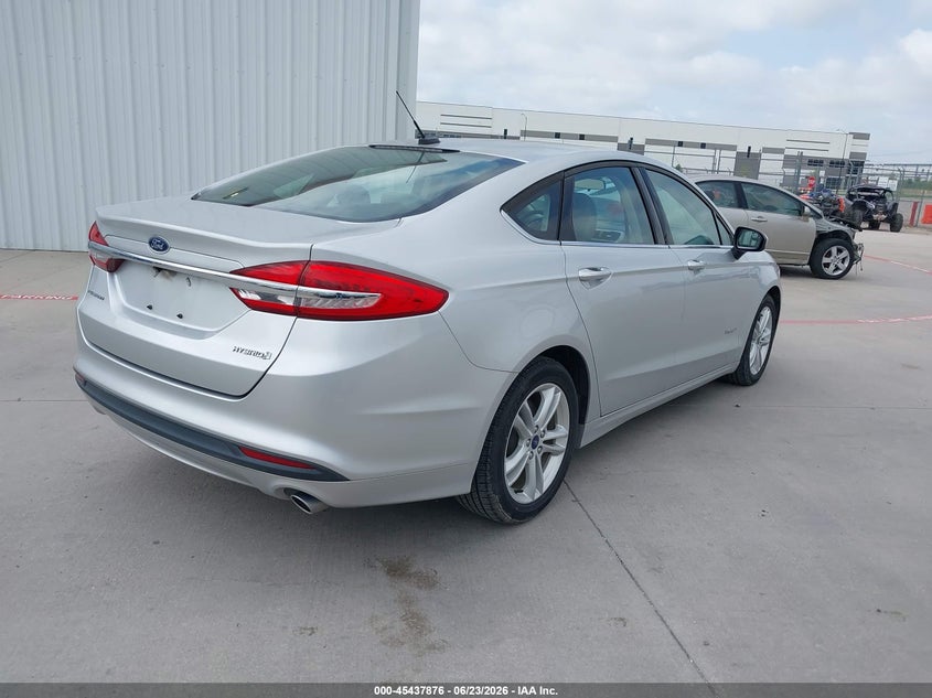 2018 FORD FUSION HYBRID auction photo 4
