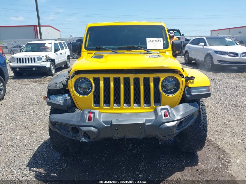 2019 Jeep Wrangler Unlimited Rubicon VIN: 1C4HJXFG0KW614494 Lot: 45437935