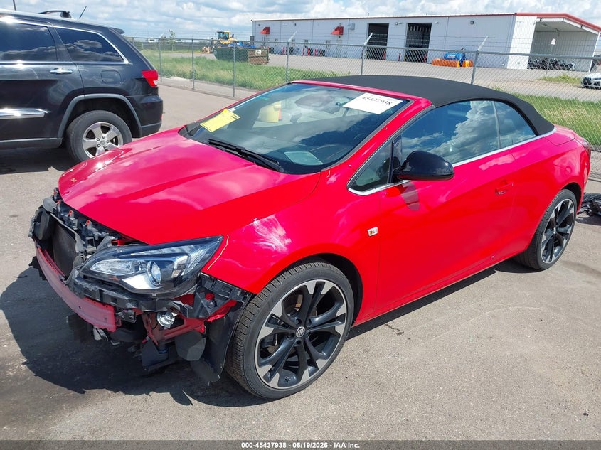 Vin: w04wj3n59jg008078, lot: 45936038, buick cascada sport touring 20182
