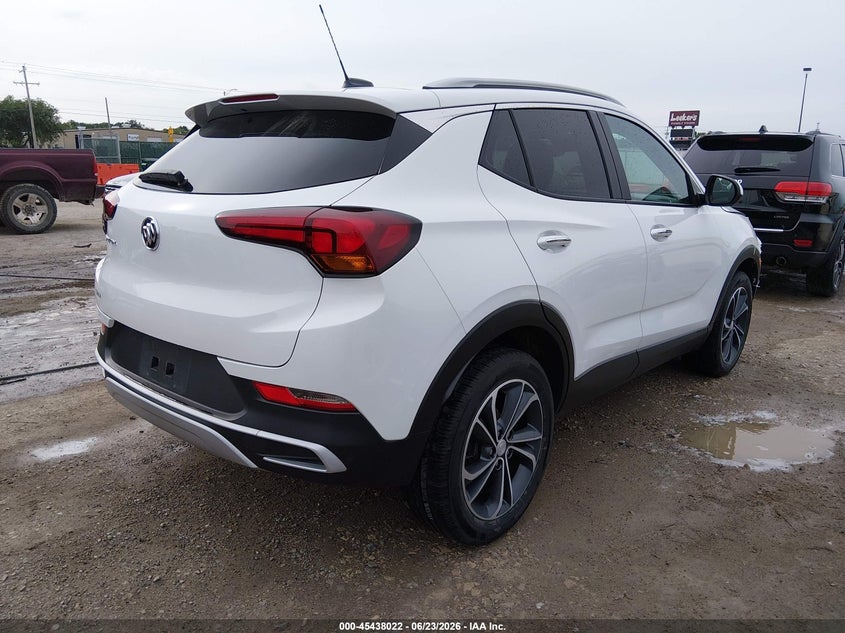 Vin: kl4mmds21pb098489, lot: 45936122, buick encore gx select fwd 20234