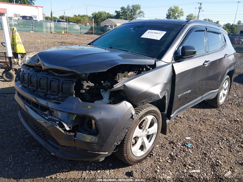 2022 Jeep Compass Latitude 4x4 3C4NJDBBXNT170269 photo 1